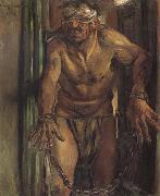 Lovis Corinth Samson Blinded oil